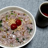 赤米と雑穀の七草粥☆炊飯器使用